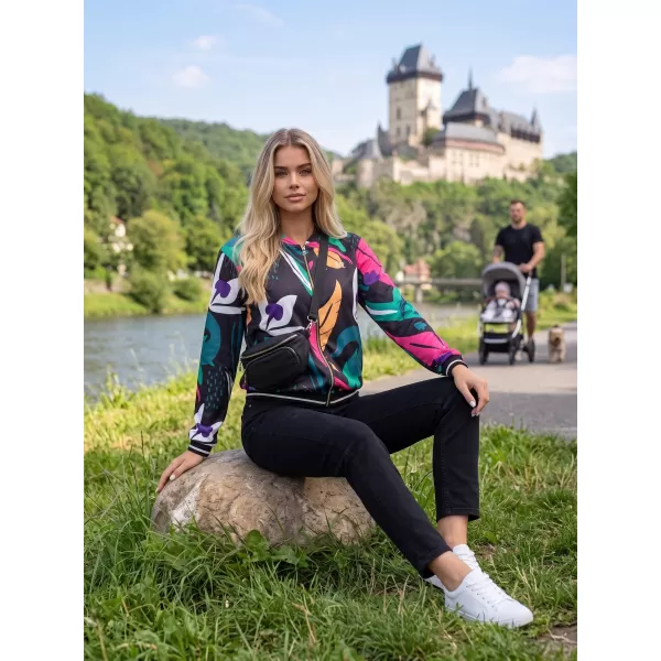  Geaca de dama ALTISPORT HADARIT MODEL NEGRU 