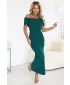 Rochie NUMOCO 644-1 VERDE STICLA