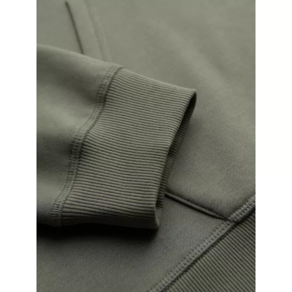  Hanorac pentru bărbați OMBRE OM-SSNZ-0241 KAKI 