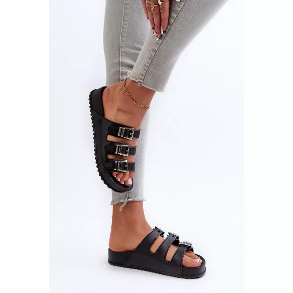  Papuci de damă ZAXY JJ285058 NEGRU 