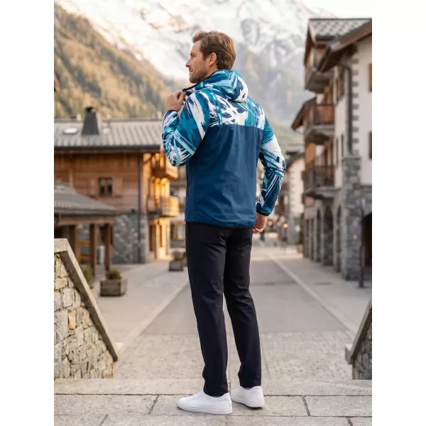  Jachetă softshell premium pentru bărbați ALTISPORT VOJ/ALM039JACK01 ALBASTRU MARIN 