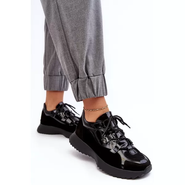  Pantofi de dama ZAZOO M01/2 NEGRU 