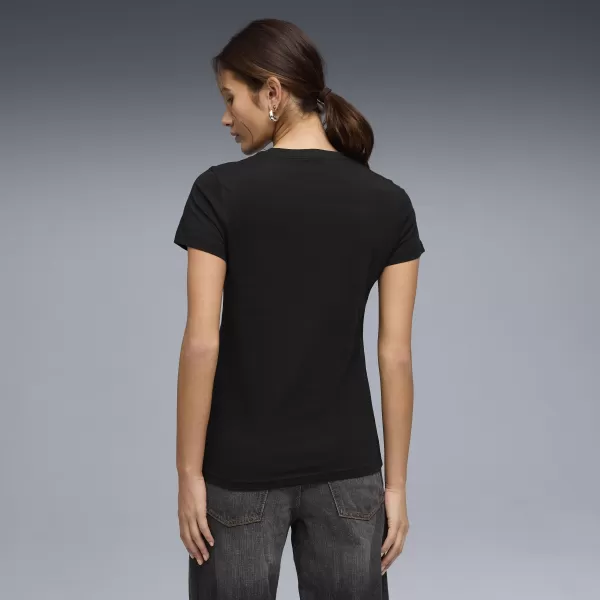  Tricou pentru femei PUMA GRAPHICS TEE 3 691912_01 PUMA NEGRU 