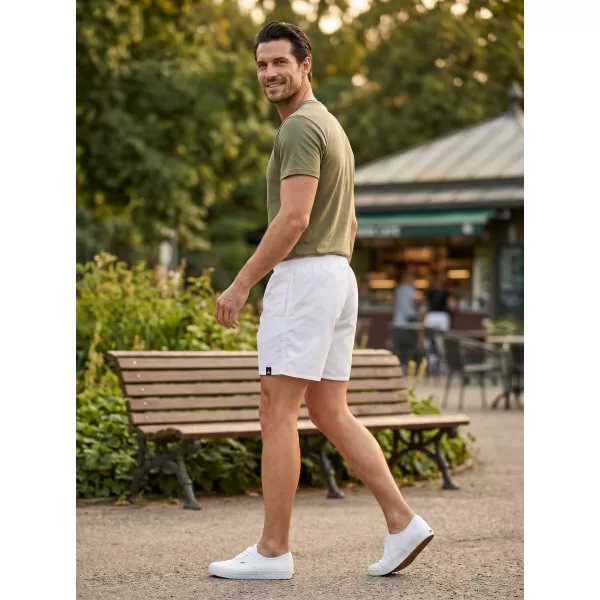  Pantaloni scurți pentru bărbați SAM 73 MS 704 ALB 