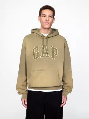 Hanorac pentru bărbați GAP LOGO PULLOVER HOODIE 745166-00 CIMBRU