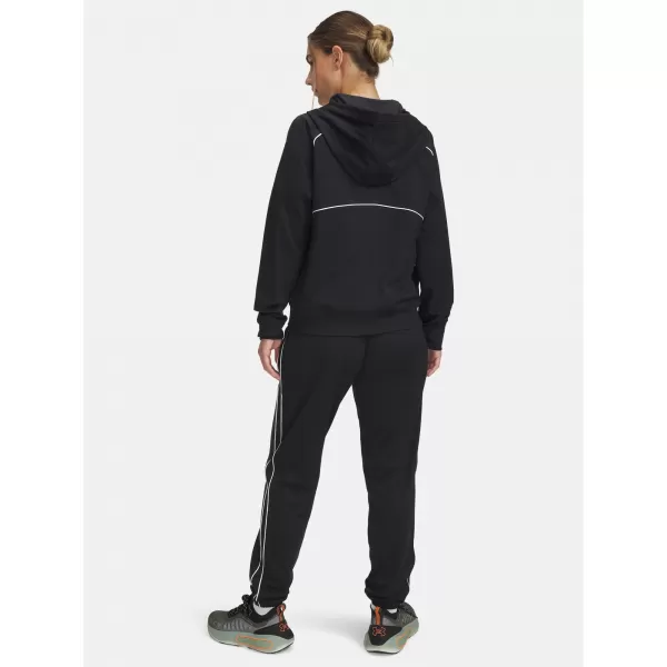  Set pentru femei UNDER ARMOUR UA RIVAL TRICOT TRACKSUIT HD 6001966-001 NEGRU 