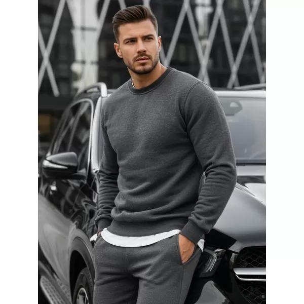  Hanorac pentru bărbați DSTREET BX2405 GRI ÎNCHIS 