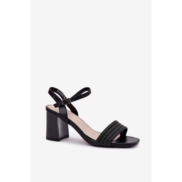  Sandale de dama VINCEZA 62228 NEGRU 