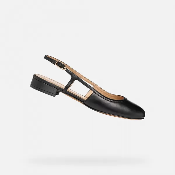  Balerini de dama GEOX VIRNILISA B G012910 NEGRU 
