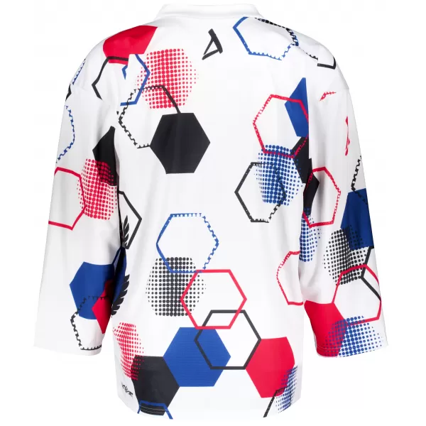  Tricou unisex premium ALTISPORT VOJ/ALU036DRES01 HEXA ALB 
