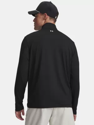 Tricou pentru bărbați UNDER ARMOUR T2G 1/4 ZIP 6010129-001 NEGRU