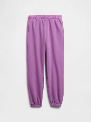 Pantaloni de trening pentru copii GAP SWEATPANTS 862112-01 ORHIDEEA CATTLEYA