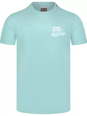 Tricou pentru bărbați NORDBLANC NOTHINGNESS NBSMT8150 ALBASTRU DESCHIS