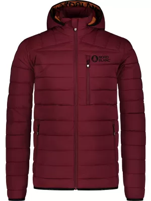 Geaca de iarna pentru barbati NORDBLANC SCREE NBWJM8262 BURGUNDIA