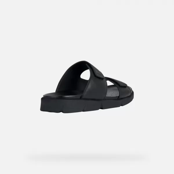  Papuci pentru bărbați GEOX XAND 2S G002593 NEGRU 