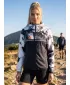 Jachetă softshell premium pentru femei ALTISPORT VOJ/ALW117JACK01 NEGRU/PORTOCALIU