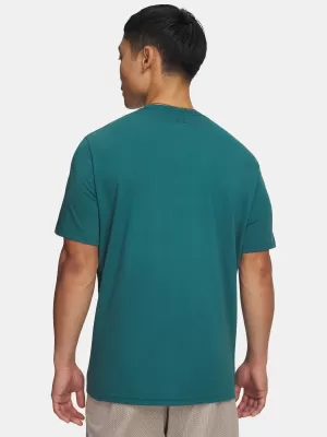 Tricou pentru bărbați UNDER ARMOUR TEAM ISSUE WORDMARK SS 1329582-338 VERDE