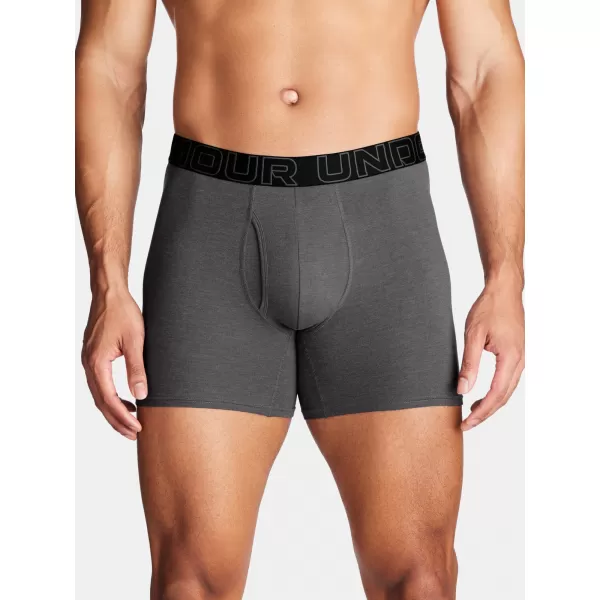  Pantaloni scurți pentru bărbați UNDER ARMOUR M PERF COTTON 6IN 1383889-025 GRI 
