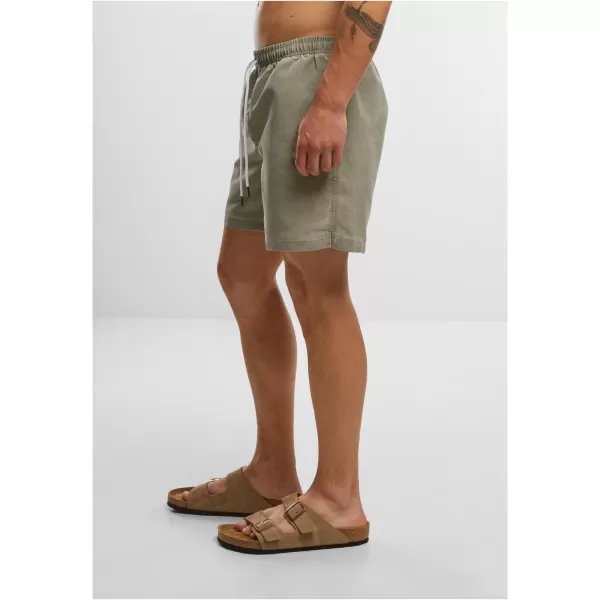  Pantaloni scurți pentru bărbați URBAN CLASSICS TB7692 MĂSLINE PALID 