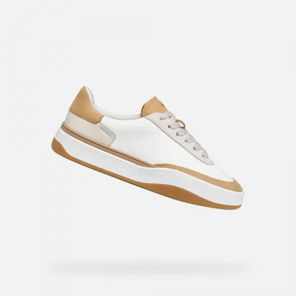  Adidași de damă GEOX DYNAMIA G012935 ALB 