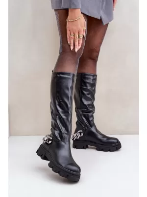 Cizme de dama BOTO NAURICETTE 35013 NEGRU
