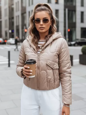 Geaca de dama DSTREET TY3715 CARAMEL