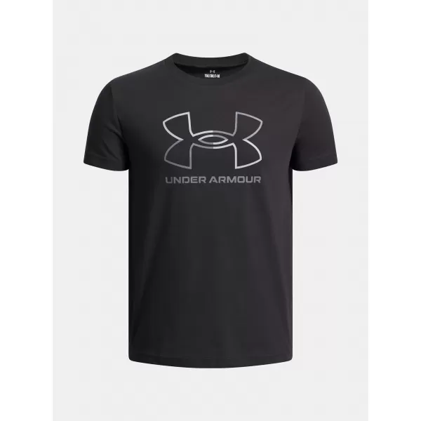  Tricou băieți UNDER ARMOUR UA GL FOUNDATION SS 6005010-001 NEGRU 