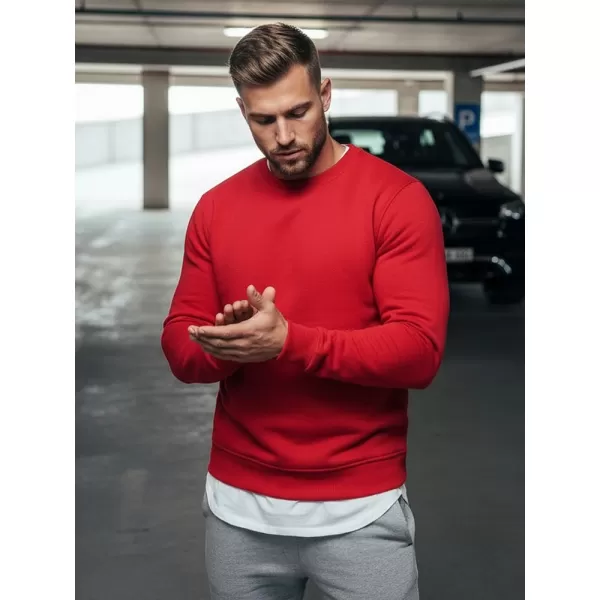  Hanorac pentru bărbați DSTREET BX3867 ROŞU 