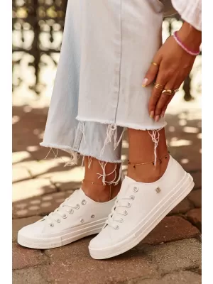 Adidași de damă BIG STAR NN274285 WHITE Pantofi Big Star