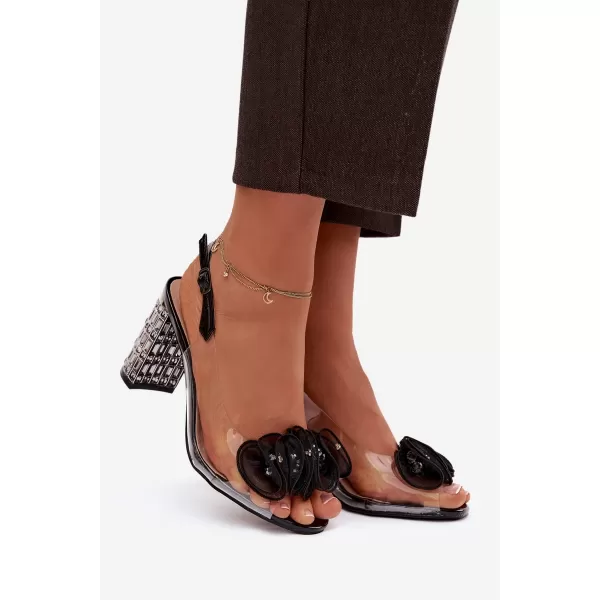  Sandale de dama D&A MR52-237 NEGRU 