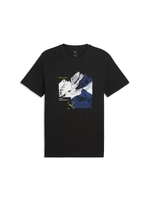 Tricou pentru bărbați PUMA GRAPHIC TEE 691779_01 PUMA NEGRU