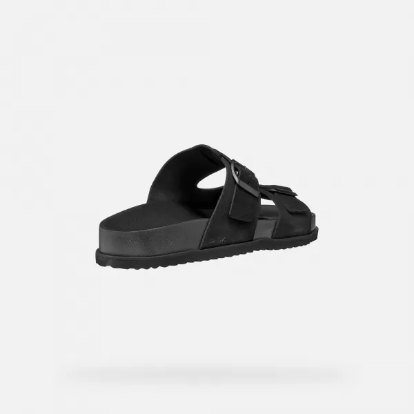  Papuci pentru bărbați GEOX PARNAIBA G014434 NEGRU 