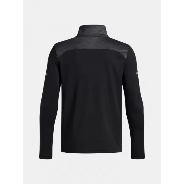  Tricou băieți UNDER ARMOUR UA TECH UTILITY 1/4 ZIP 6005141-001 NEGRU 