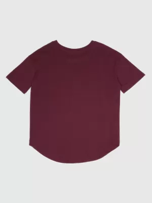 Tricou pentru femei GAP LOGO TEE 407990-09 ROȘU TOSCAN