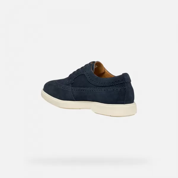  Adidași pentru bărbați GEOX SPHERICA EC17 G014398 ALBASTRU ÎNCHIS 