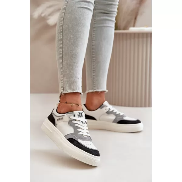  Adidași de damă BIG STAR OO274028 WHITE Pantofi Big Star 