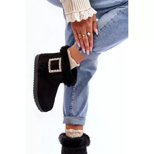  Pantofi de dama BOTO DULCA 27598 NEGRU 