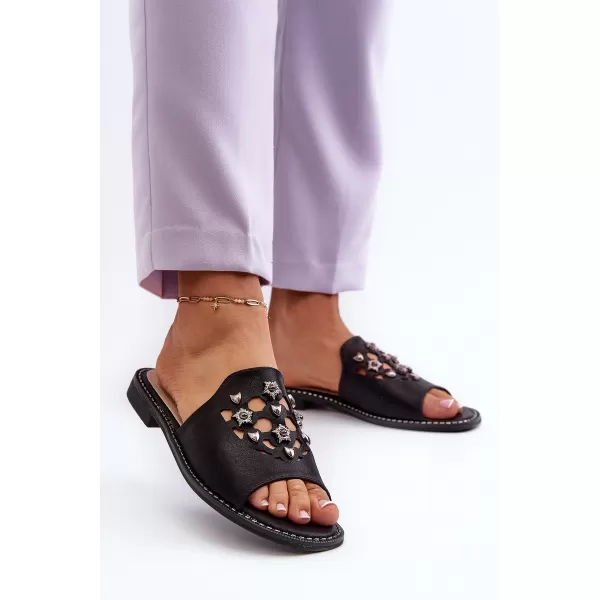  Sandale de dama S.BARSKI KV27-063 NEGRU 