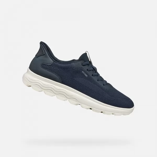  Adidași pentru bărbați GEOX SPHERICA PLUS G002969 ALBASTRU ÎNCHIS 