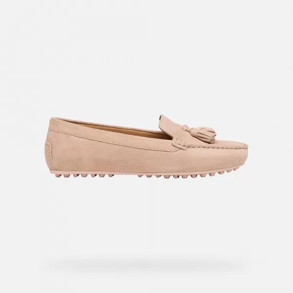 Mocasini de dama GEOX KALISTENA G012881 ROZ 