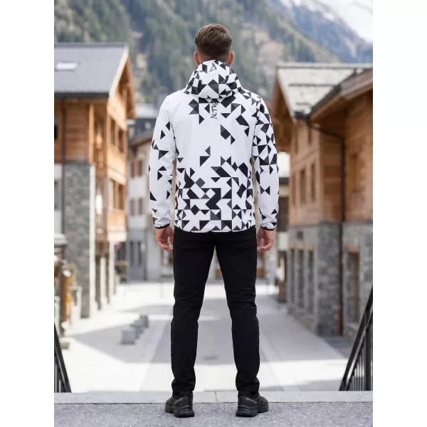  Jachetă softshell premium pentru bărbați ALTISPORT VOJ/ALM108JACK01 ALB 