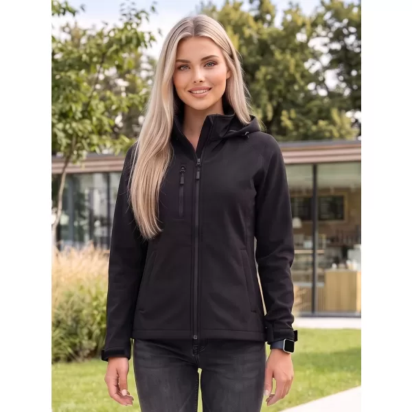  Jachetă softshell pentru femei ALTISPORT NoPrint NP/ALW945 NEGRU 