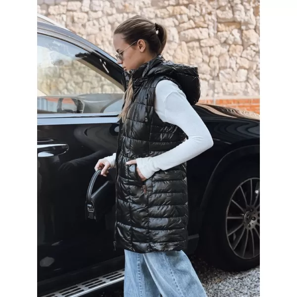  Vesta de dama DSTREET TY5257 NEGRU 