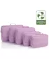 Valiză HEYS Ecotex Packing Cube 5 Pc Set FLOARE DE LILIAC