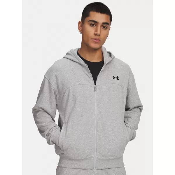 Hanorac pentru bărbați UNDER ARMOUR RIVAL LW FZ 6009346-011 GRI 