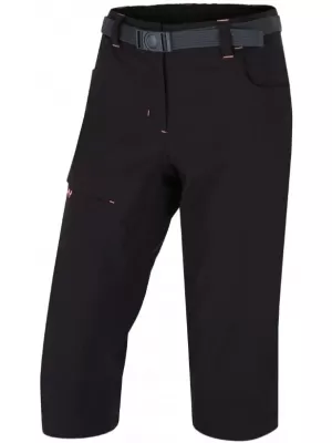 Pantaloni 3/4 dama HUSKY KLUMY L NEGRU