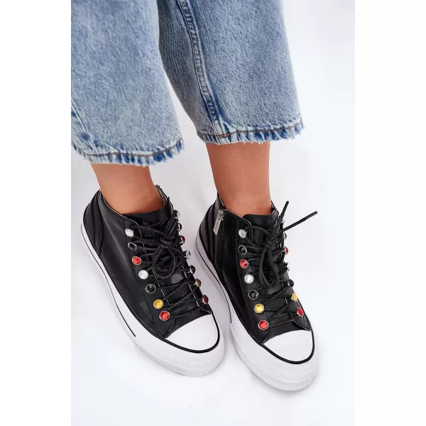  Pantofi de dama GOE RR2N4101 NEGRU 