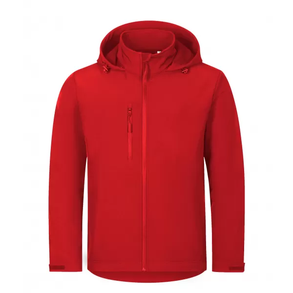  Jachetă softshell pentru bărbați ALTISPORT NoPrint NP/ALM845 ROŞU 