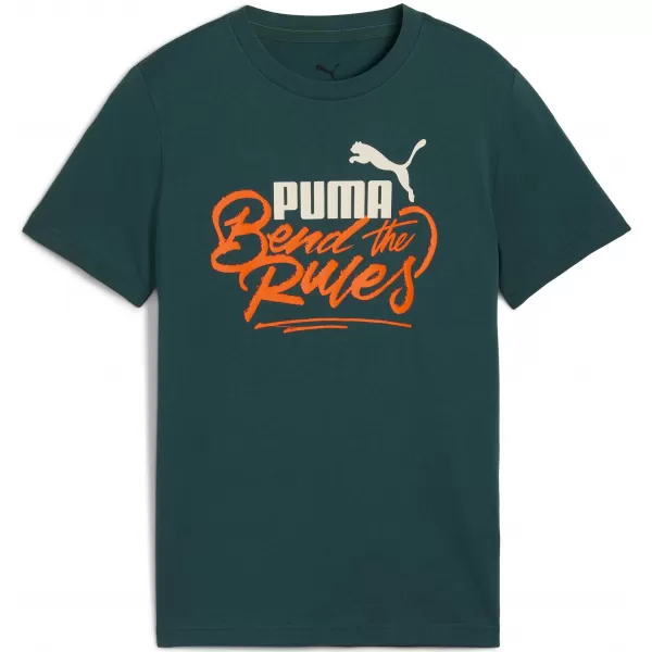  Tricou pentru copii PUMA MID90S GRAPHIC TEE III 688472-75 TEREN VERDE 