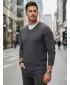 Pulover pentru bărbați DSTREET WX2316 GRI DESCHIS